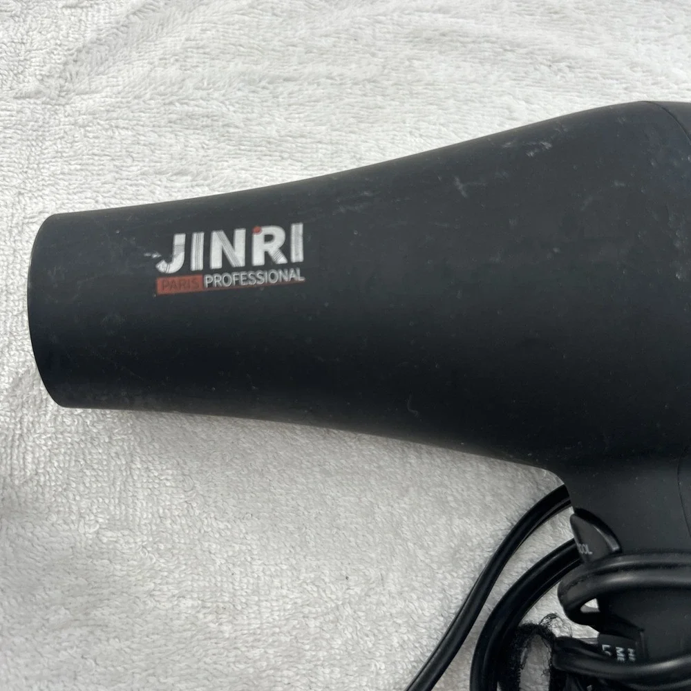 JINRI Paris Professional Black Hair Dryer JRI-104All Used 88.5